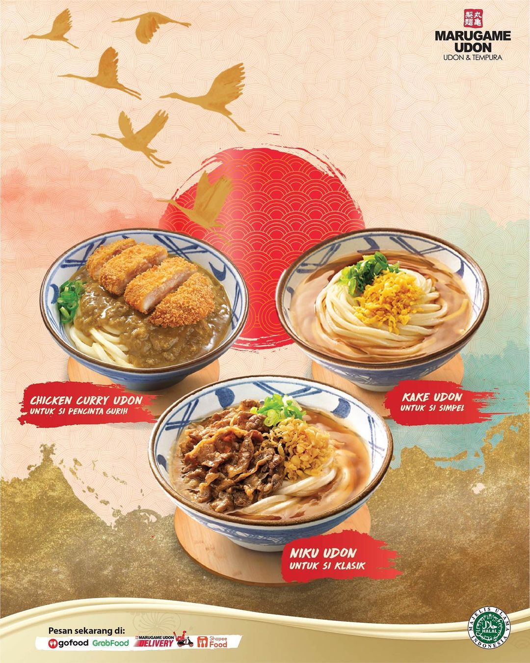 Harga dan Menu Marugame Udon Terbaru