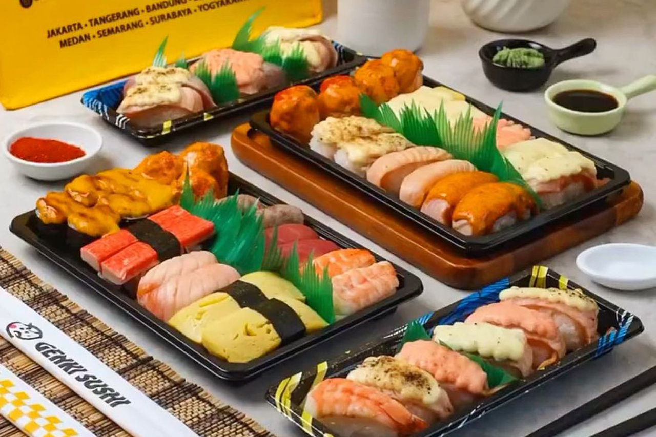 Harga dan Menu Genki Sushi Terbaru dan Terlengkap
